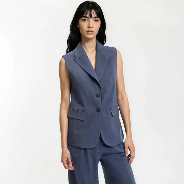 La Redoute Collections Μακρύ αμάνικο σακάκι σε oversize γραμμή