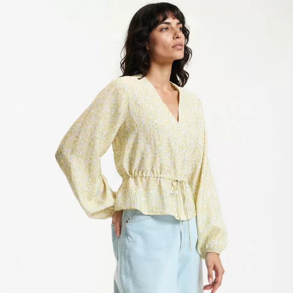 La Redoute Collections Μπλούζα με V λαιμόκοψη