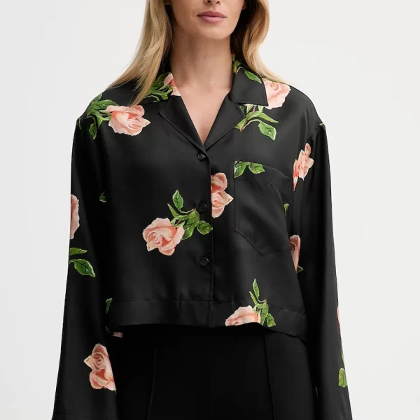 NANUSHKA Μεταξωτό πουκάμισο Nanushka