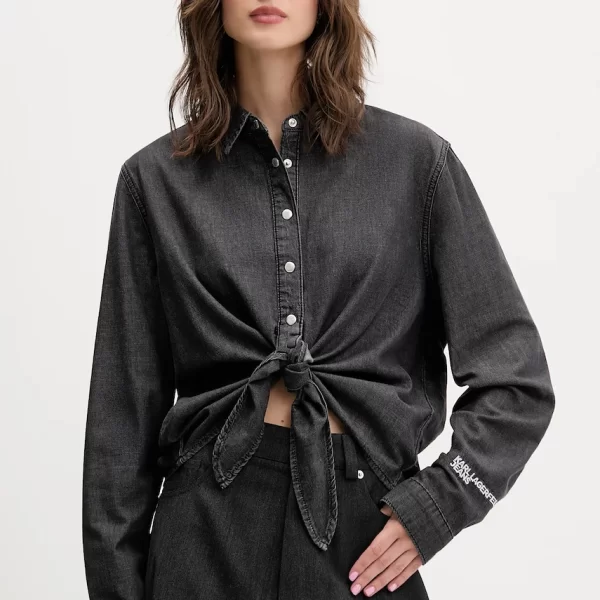 KARL LAGERFELD JEANS Τζιν πουκάμισο Karl Lagerfeld Jeans