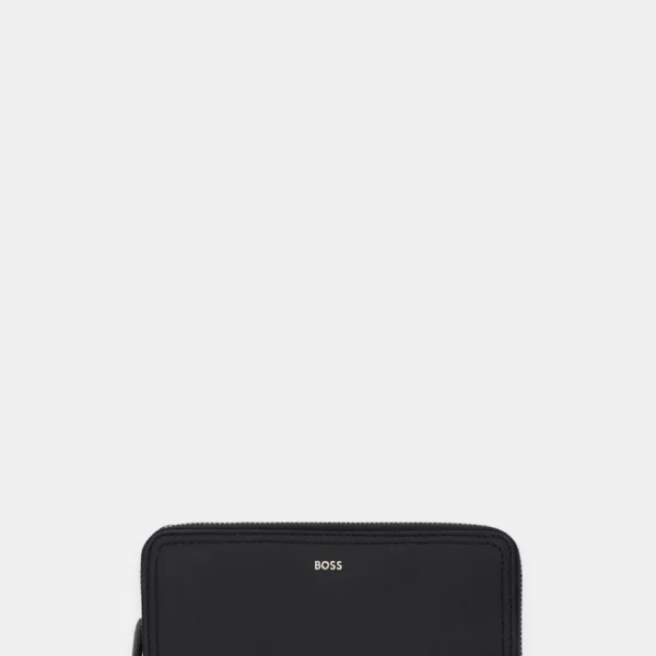Boss Δερμάτινο πορτοφόλι BOSS Lenah Ziparound