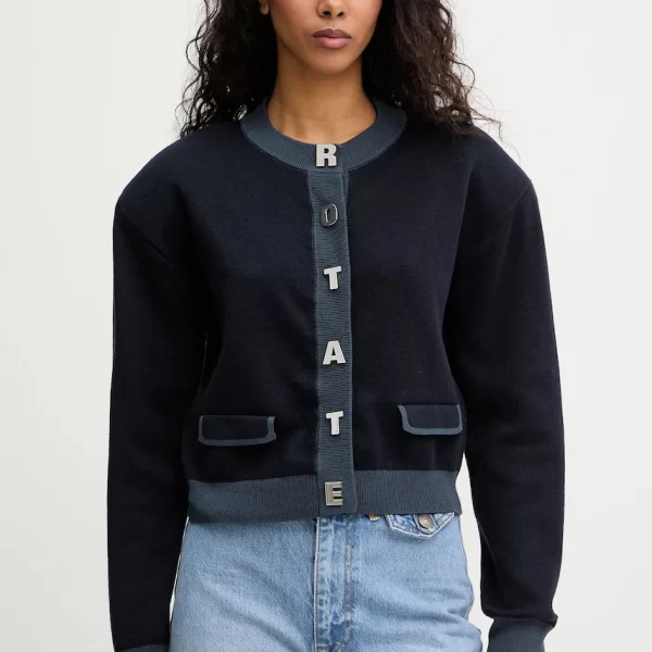 Rotate Ζακέτα με μείγμα κασμίρ Rotate