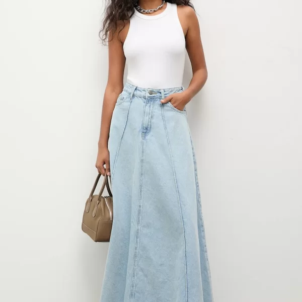 Τζιν φούστα Answear.LAB