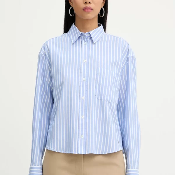 Βαμβακερό πουκάμισο Weekend Max Mara CARTONE