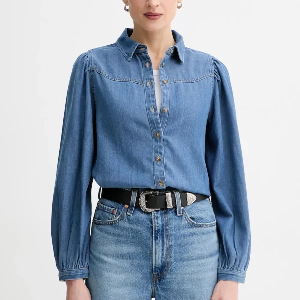 Τζιν πουκάμισο Levi's JOURNEY WESTERN