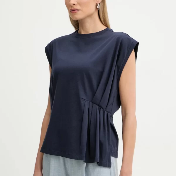 Βαμβακερό μπλουζάκι Twinset