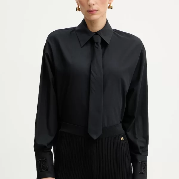 ELISABETTA FRANCHI Βαμβακερό πουκάμισο Elisabetta Franchi