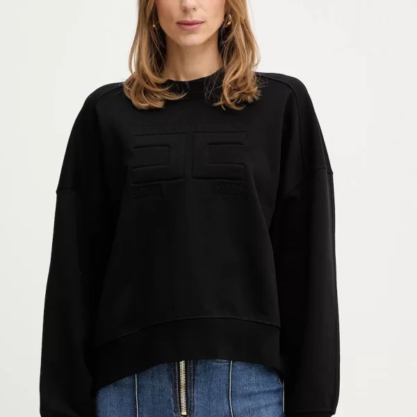 Βαμβακερή μπλούζα Elisabetta Franchi