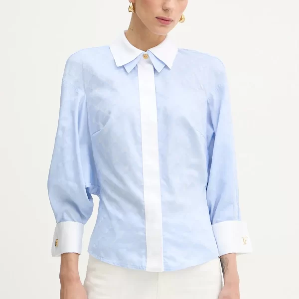 ELISABETTA FRANCHI Βαμβακερό πουκάμισο Elisabetta Franchi