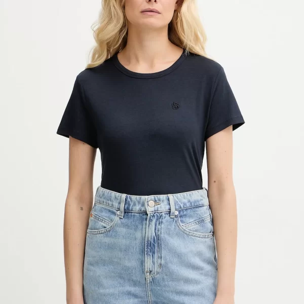 Boss T-shirt από μείγμα μεταξιού BOSS Eventsa9