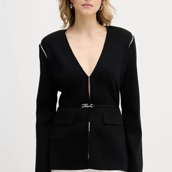 Karl Lagerfeld Πλεκτή ζακέτα Karl Lagerfeld