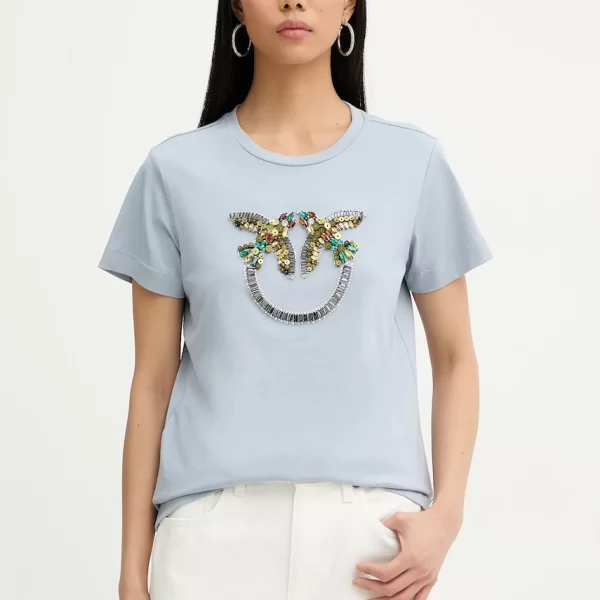 PINKO Βαμβακερό μπλουζάκι Pinko