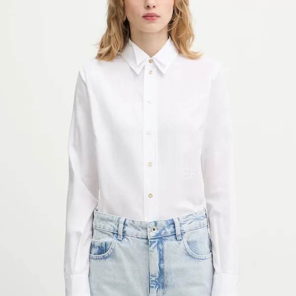 ELISABETTA FRANCHI Βαμβακερό πουκάμισο Elisabetta Franchi