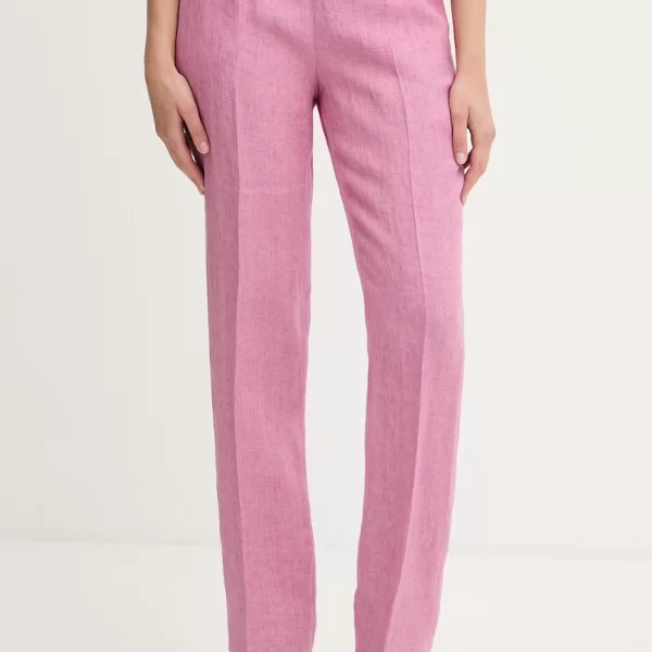 Luisa Spagnoli Παντελόνι γυναικείο λινό Ammenda