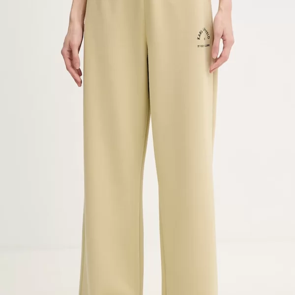 Karl Lagerfeld Karl Lagerfeld Παντελόνι επίσημο γυναικείο με βισκόζη