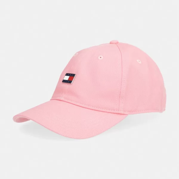 Tommy Jeans καπέλο με γείσο γυναικείο ντένιμ