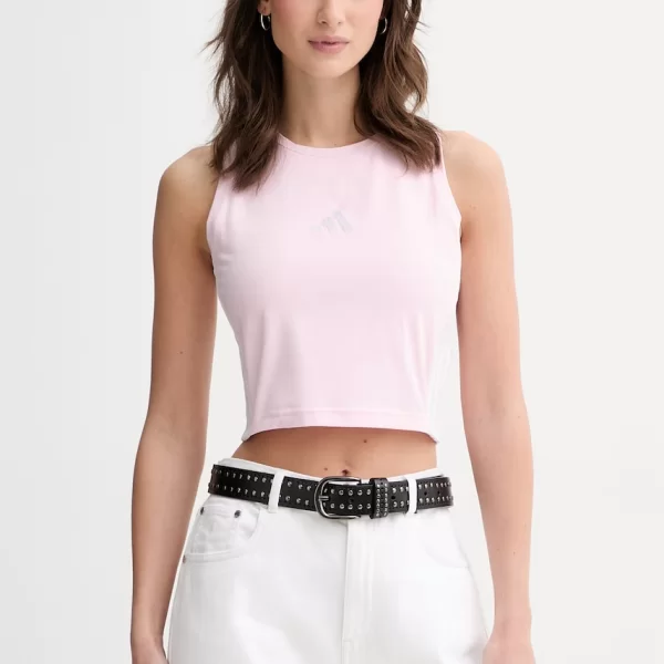 adidas crop top Γυναικείο βαμβάκι με ελαστάν