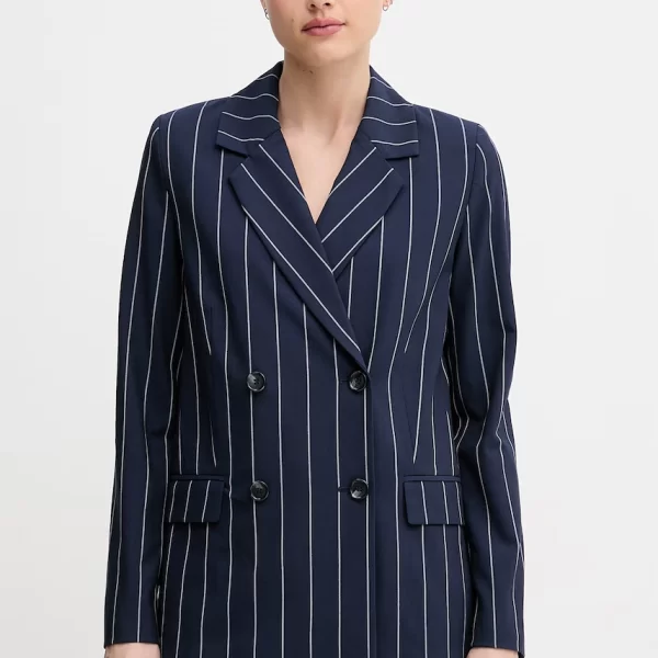 United Colors of Benetton United Colors of Benetton γυναικείο Σταυρωτό σακάκι με βισκόζη