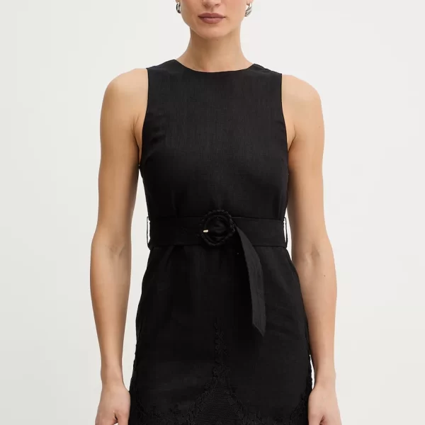 TWINSET Twinset φόρεμα λινό