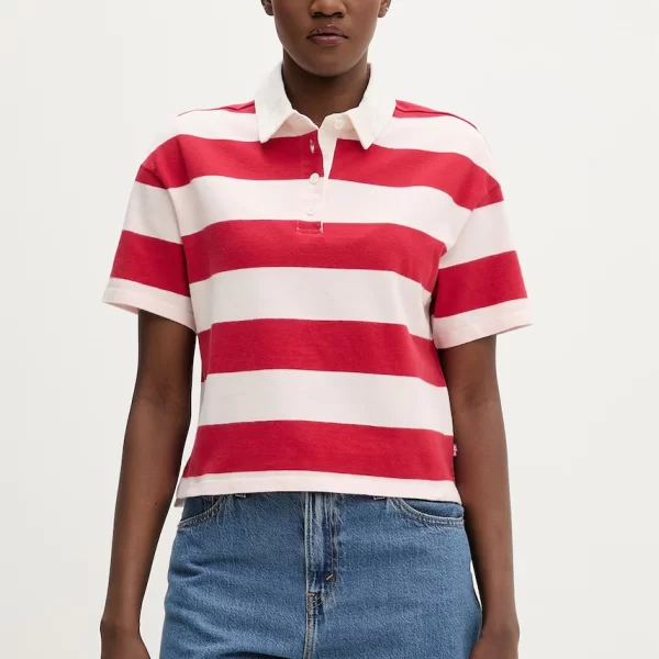 Levi's Levi's πόλο γυναικείο βαμβακερό ARIES RUBGY