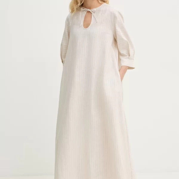 MM by Max Mara MM by Max Mara καλοκαιρινό με λινό MEMO