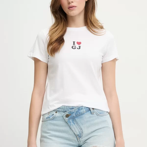 guess jeans Guess Jeans T-shirt γυναικείο βαμβακερό