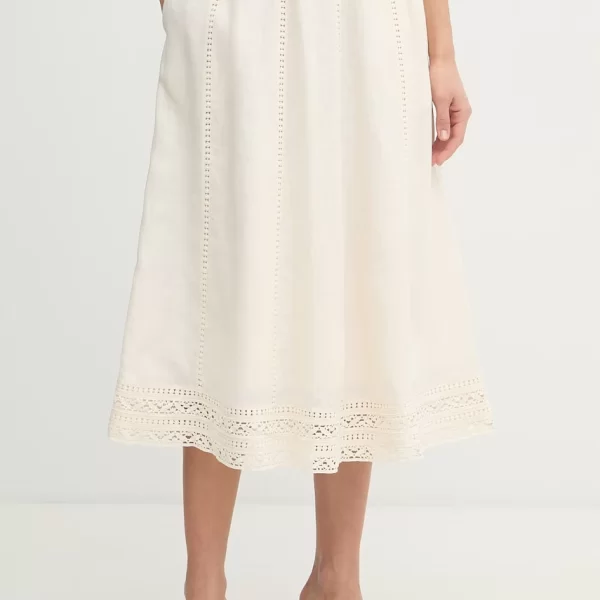 Weekend Max Mara λινή φούστα GERGO