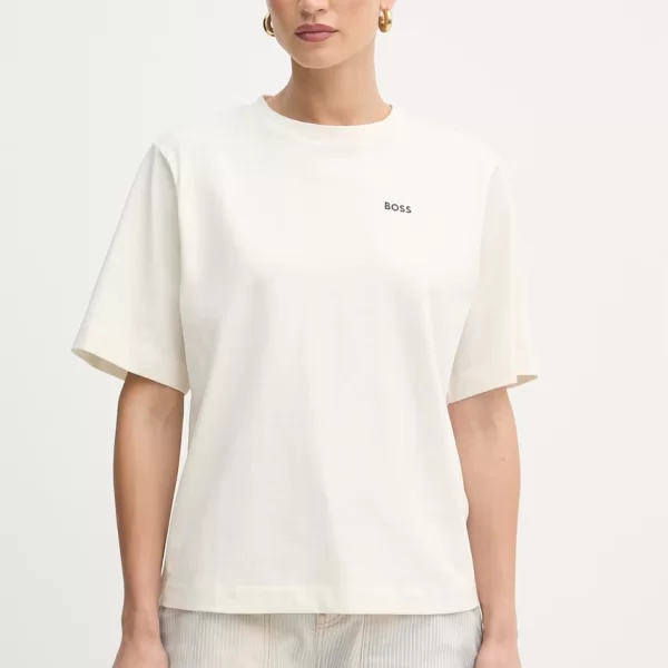 Boss Orange BOSS Orange t-shirt γυναικείο βαμβακερό C Eregular 6