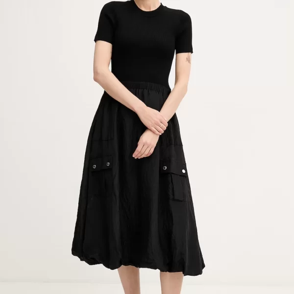 DKNY Φόρεμα balloon με βισκόζη