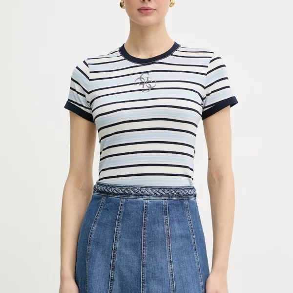 Guess Guess t-shirt basic Γυναικείο με μοντάλ