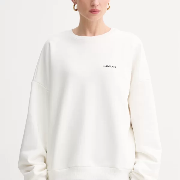 La Mania Φούτερ La Mania oversize γυναικεία βαμβακερή BRUX 3