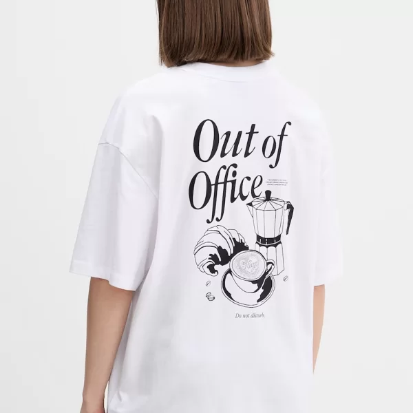 Hugo Blue HUGO μπλε t-shirt Γυναικεία βαμβακερή Oversized_Tee_B