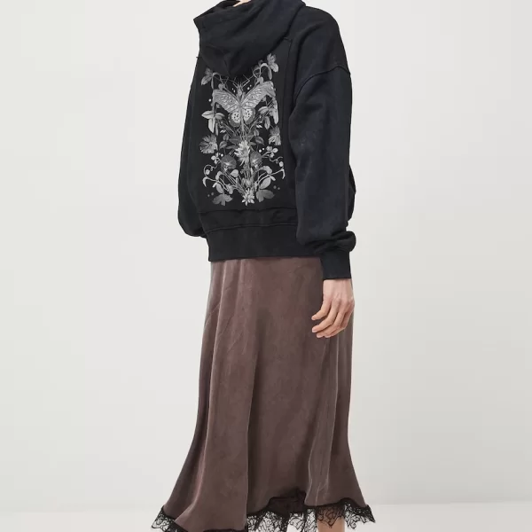 Medicine μπλούζα με κουκούλα και κουμπιά γυναικεία βαμβακερή