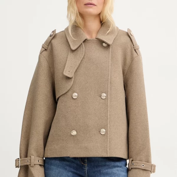 Morgan παλτό γυναικείο με πρόσμιξη μαλλιού