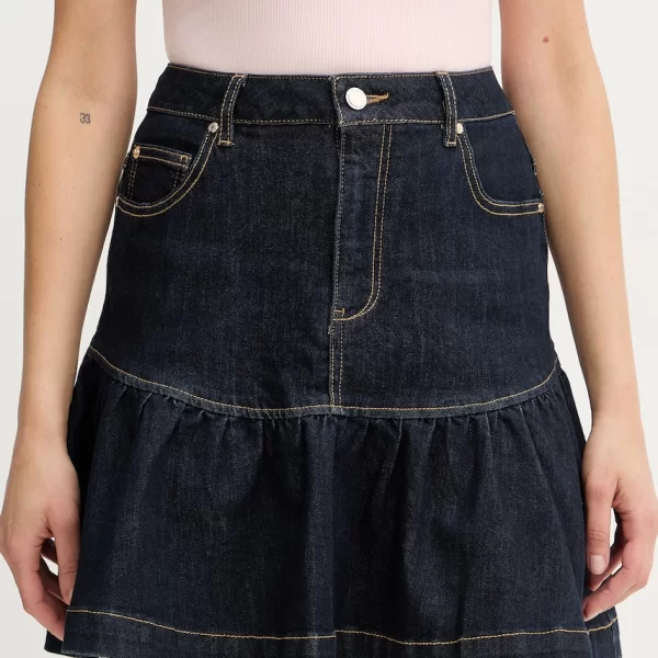 Morgan φούστα ντένιμ