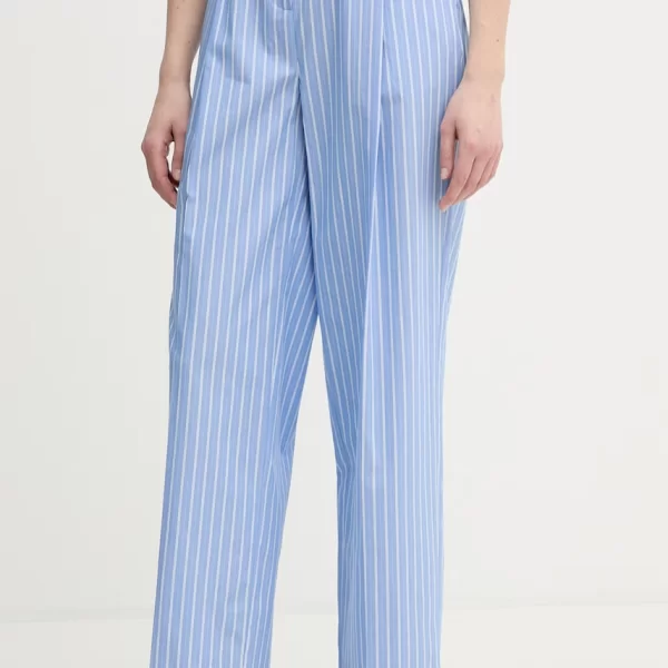 Karl Lagerfeld Karl Lagerfeld Παντελόνι γυναικείο βαμβακερό