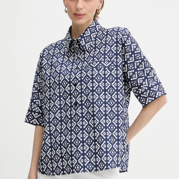 Luisa Spagnoli πουκαμίσα Γυναικεία βαμβακερή Bilancina