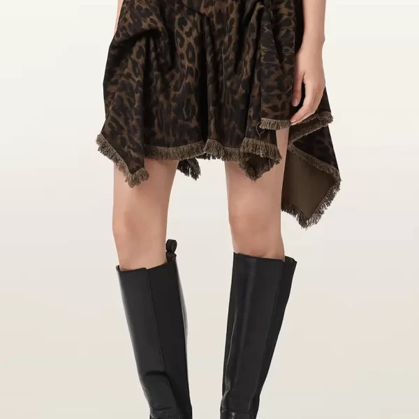 AllSaints ασύμμετρη φούστα CRISSY