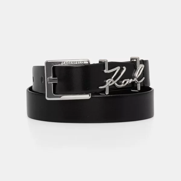 Karl Lagerfeld ζώνη Γυναικεία δερμάτινη K/SIGNATURE