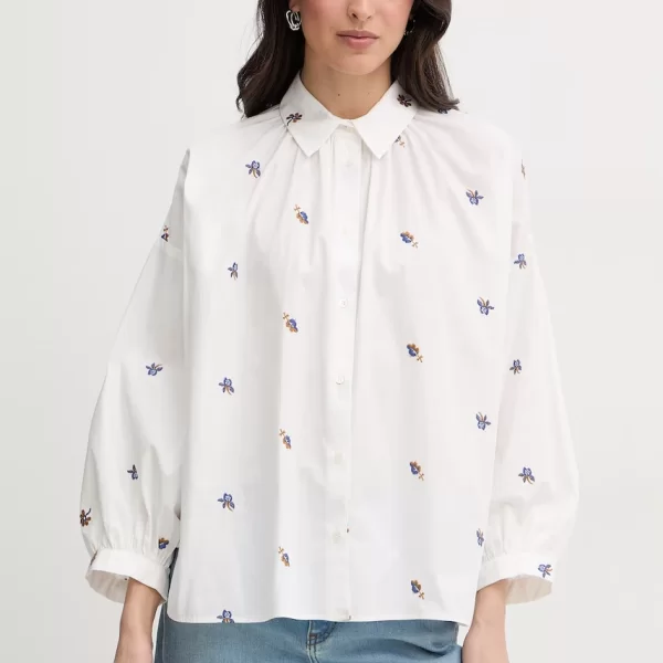 Weekend Max Mara Πουκάμισο γυναικείο βαμβακερό BUTTERFLY