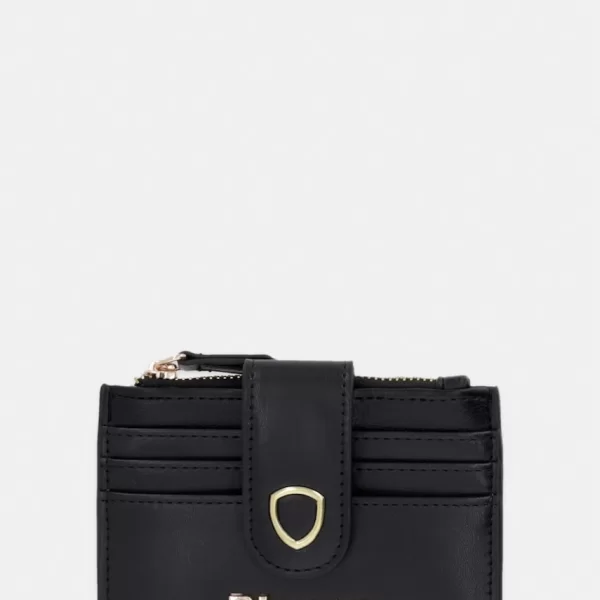 Blauer πορτοφόλι γυναικείο από απομίμηση δέρματος