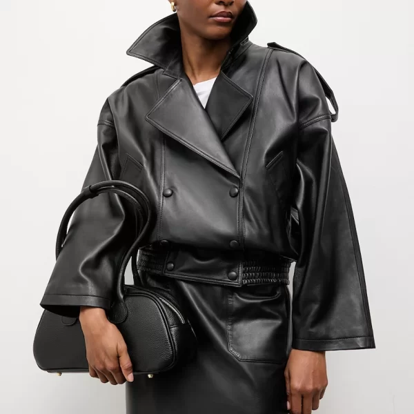 Answear Lab Answear.LAB μπουφάν γυναικείο δερμάτινο από την Unscripted collection