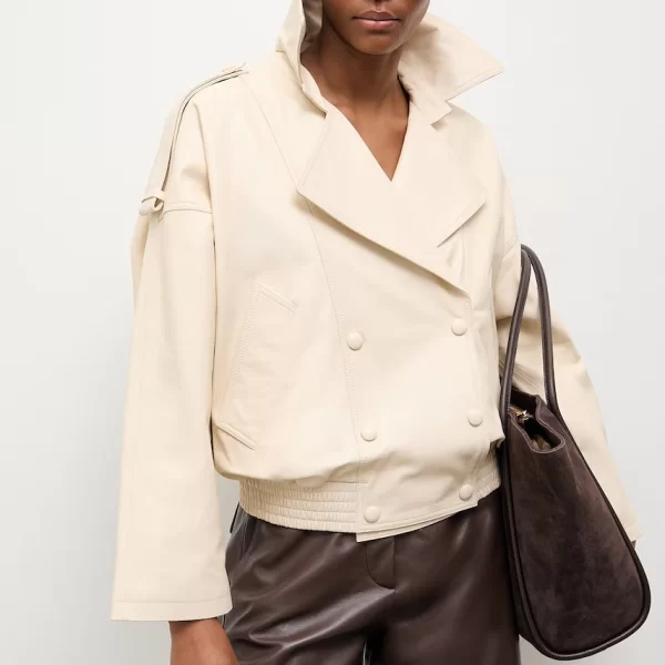 Answear Lab Answear.LAB μπουφάν γυναικείο δερμάτινο από την Unscripted collection