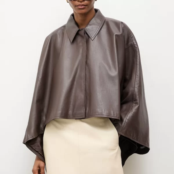 Answear Lab Answear.LAB μπουφάν γυναικείο δερμάτινο από την Unscripted collection