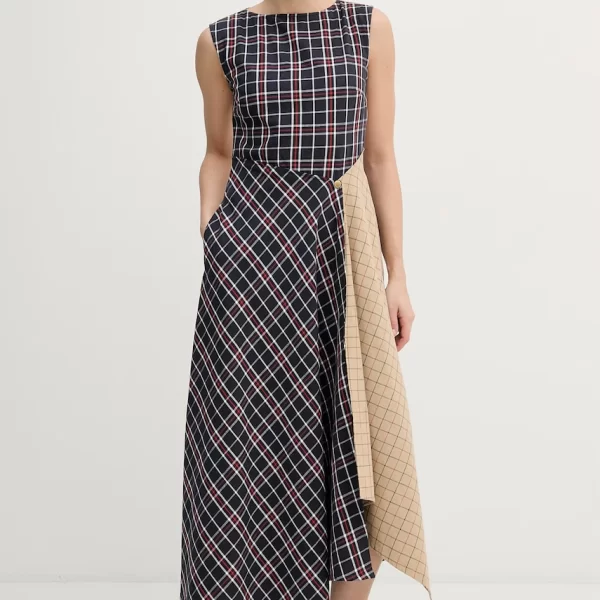 BARBOUR Βαμβακερό φόρεμα Barbour Dalbury