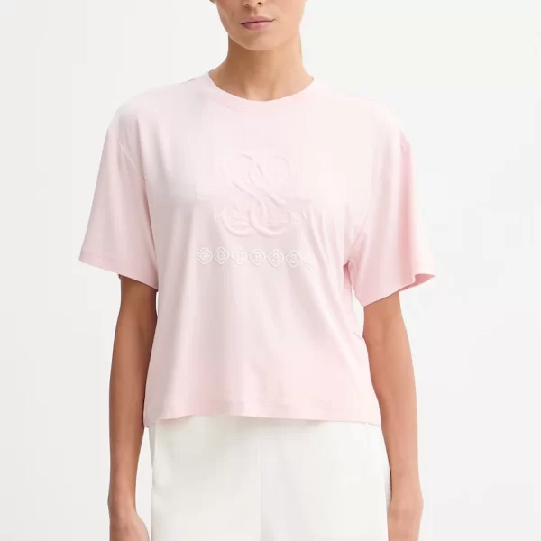 Guess T-shirt γυναικείο με βισκόζη GABI