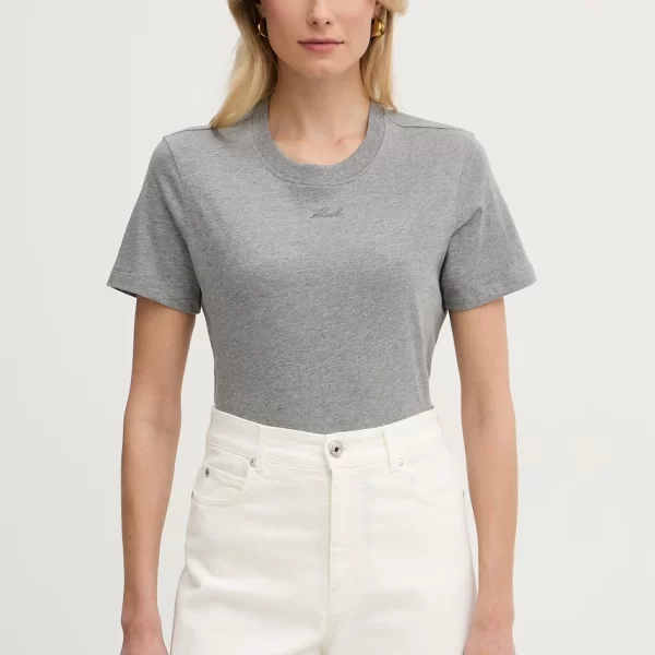 Karl Lagerfeld T-shirt basic γυναικείο βαμβακερό