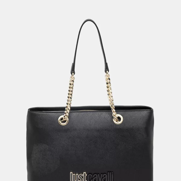 JUST CAVALLI Just Cavalli Shopper γυναικεία από απομίμηση δέρματος