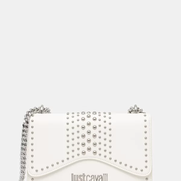 JUST CAVALLI Just Cavalli μικρή τσάντα γυναικεία από απομίμηση δέρματος