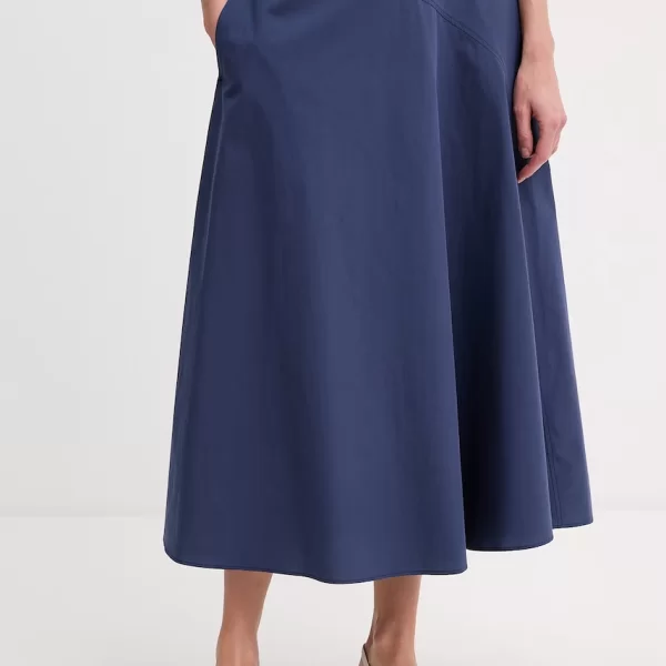 Weekend Max Mara φούστα βαμβάκι ZATTERA